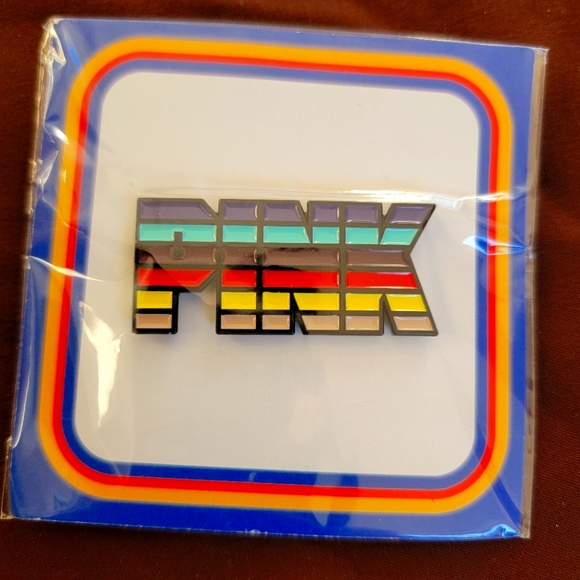 PINK Rainbow Pin - Picture 1 of 3